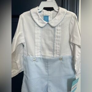 Anavini BUTTON ON SHORTS SET